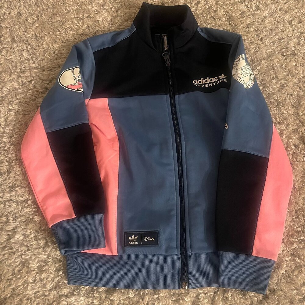 Adidas x Disney Adventure Colorblock Track Jacket (5–6Y) - Picture 2 of 9